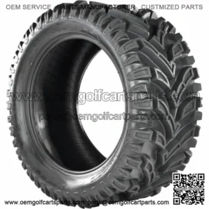 Set of 4 Golf Cart 23x10-12 Raptor Mud Tires for Lifted Carts