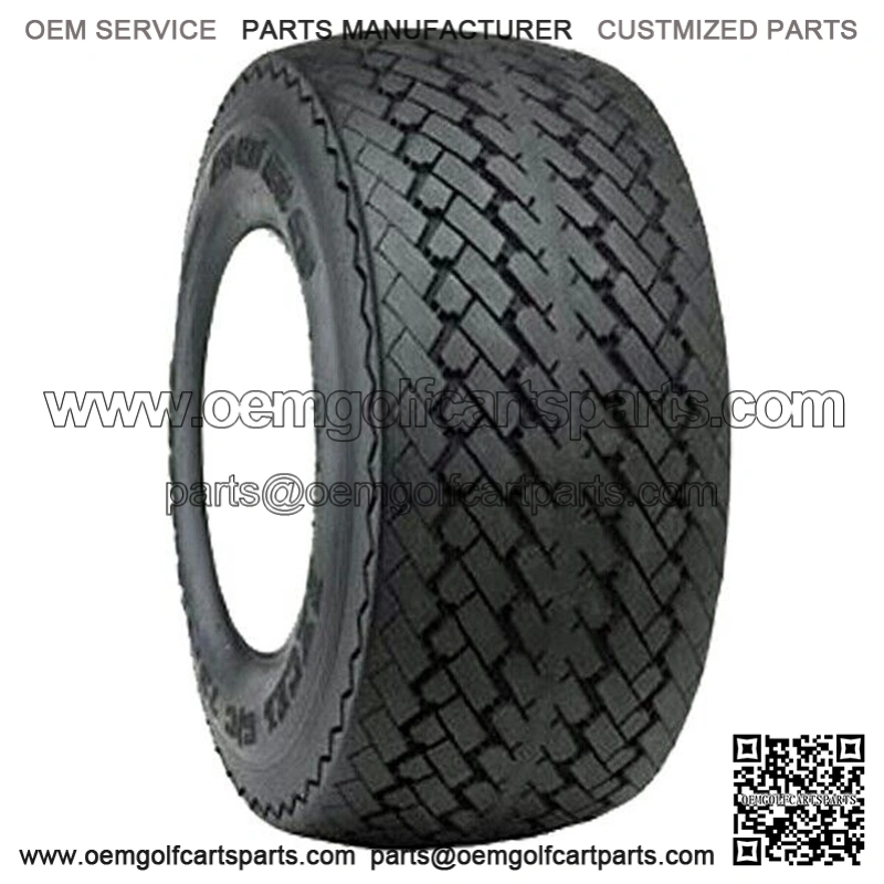 (1) Golf Cart Street Course Tire Only 18x8.5-8 Duro Sawtooth 6 Ply