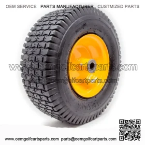 2PK 13x5.00-6 Turf Tire & Rim Assembly for Lawn Garden Tractors Golf Carts 2 PLY