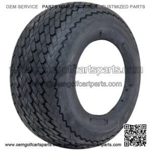 Topspin 18x8.5-8 Sawtooth Golf Cart Street/Course Tire 4 Ply | No Lift