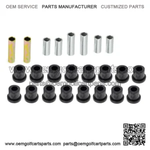 Front Upper A Arm Suspension Bushing Kit & Front Lower Spring For Club Car DS