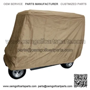 4-Passenger Golf Cart Storage Cover for Carts with 80" Top