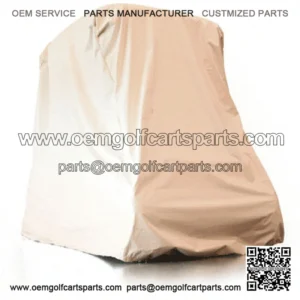 Ivory 4-Passenger Lifted Cart Storage Cover (Universal Fit)