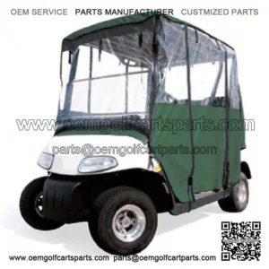 4-Sided Green Heavy-Duty Vinyl Enclosure (Universal Fit)