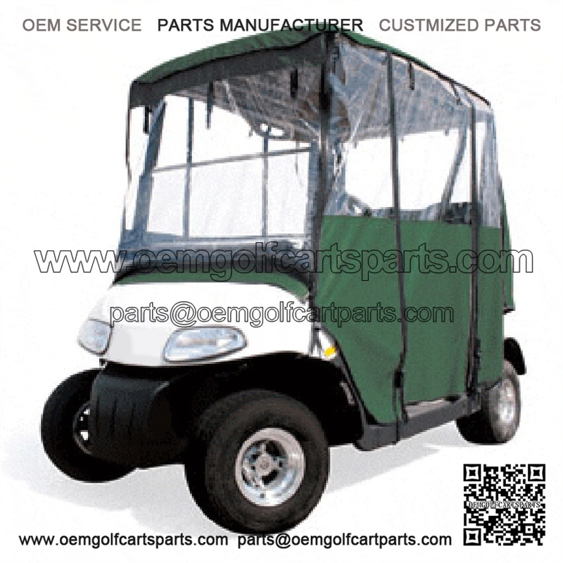 4-Sided Green Heavy-Duty Vinyl Enclosure (Universal Fit)
