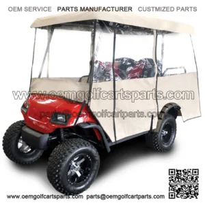 88" Top Cart Enclosure (Four Passenger Carts w/ Rear Seat)
