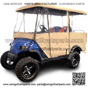 80" Top Cart Enclosure (Fits all Four Passenger Carts)