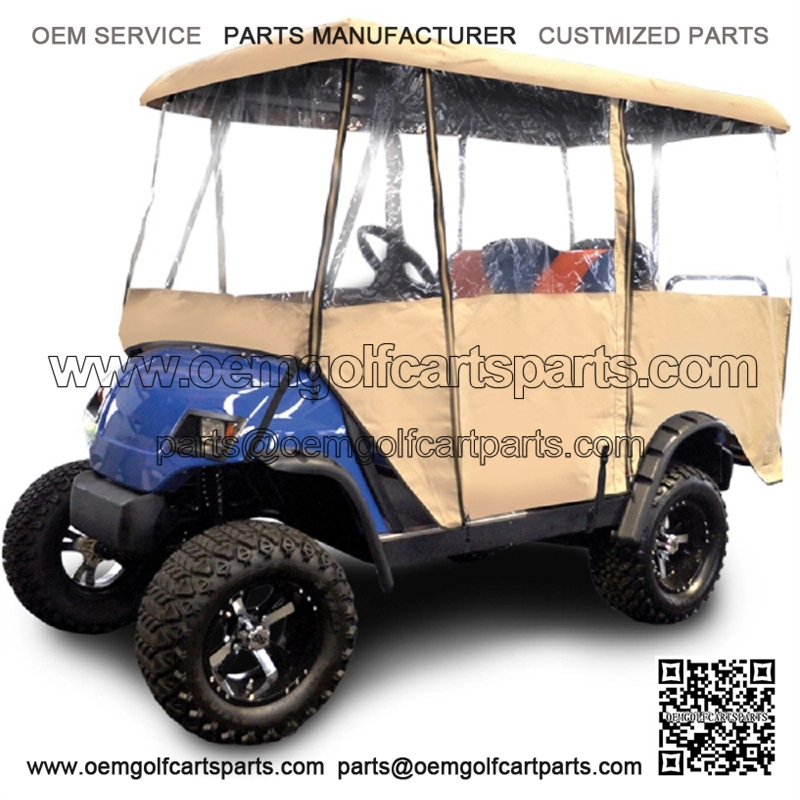 80" Top Cart Enclosure (Fits all Four Passenger Carts)
