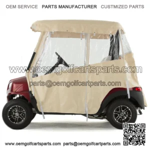 3-SIDED VINYL ENCLOSURE FOR CLUB CAR ONWARD (CHOOSE COLOR)