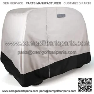 600Diner Heavy Duty Polyester Golf Cart Cover (95L x 49W x 62H inches (2 Passenger), Light Gray),Rosefray Waterproof Golf Cart Cover Universal Fits for Most 4 Passenger/2Passenger EZGO, Club Car, Yamaha Golf Cart-Black/Light Tan,Golf Cart Steering Wheel Scorecard Holder with Pencil Holder & Clip Fit for Club Car DS & Precedent EZGO TXT & RXV Yamaha Golf Carts,DESERT FOX GOLF Phone Caddy,MODZ? Flip4 Club Car DS Golf Cart Rear Seat Kit ?C White
