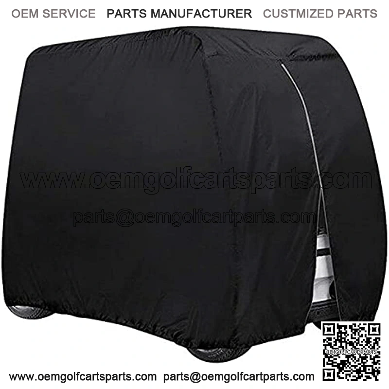 Golf Cart Cover Waterproof Outdoor 4 Passenger Golf Cart Covers for EZGO EZ GO TXT RXV Club Car Precedent Onward Onward DS Star Car Yamaha G14-G19 Drive Carts Sunproof Dustproof 4 Seat Cover