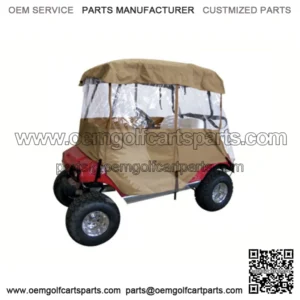 Deluxe 4-Sided Golf Cart Enclosure for 54" - 61" Top