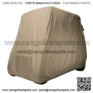 Classic Accessories Golf Cart Heavy Duty Storage Cover 4 Passenger Long Top