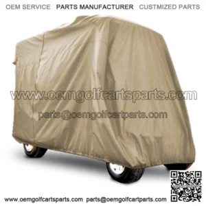 Universal Golf Cart Storage Cover for 120 Inch Extended Tops