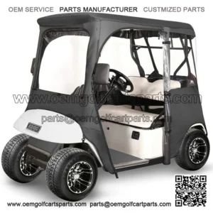 Golf Cart Enclosure for EZGO TXT RXV 2 Passenger, 600D Golf Cart Driving Cover