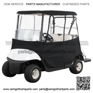 600D Golf Cart Cover Enclosure Protector 2 Passenger for Club Car EZGO YAMAHA