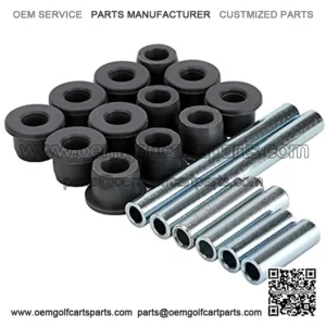 Front Lower End and Control Arm Bushing Sleeve Kit for Precedent Golf Cart, Replace OEM# 102289901, 102956201, 102288101, 102287701, 1102287601
