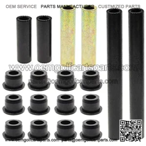 Carbhub Bushing Kit Front Lower Spring & Front Upper A-Arm Susp for Club Car Precedent 102289901