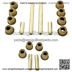 Parts Company Club Car Front Lower Spring & Front Upper A-Arms Bushing Kits for Precedent Cart