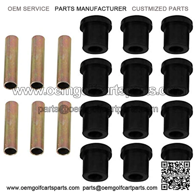 Rear Suspension Rear Leaf Spring Bushing Sleeve Repair Kit For Club Car DS 1981 Up