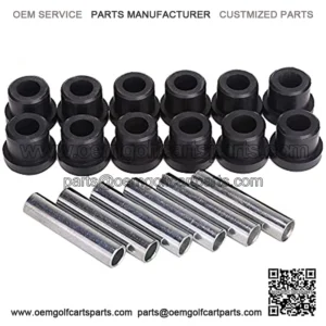 Kit de bujes de resorte de hoja trasera para EZGO TXT Medalist 1994 en adelante, Club Car DS 1992 en adelante, repuesto OEM 70289-G02 70291-G01, 1012303 1015583