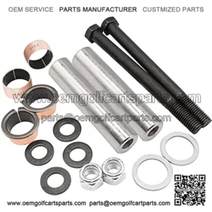 EZGO TXT/PDS Golf Cart Bushing Spindle King Pin Tube,Claw Copper Sleeve Kit Replaces#70648-G01 70749G01 70745G01