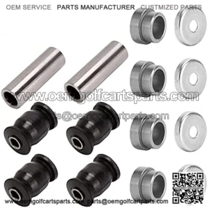 Golf Cart Front Lower Arm Bushing Kit for Yamaha G&E G22 G29,Front Control Arm Bush Collar Thrust Cover OEM #2HR-23526-00-00/90381-18001-00/90387-12016-00/JN6-F2124-10-00/401-22128-01-00