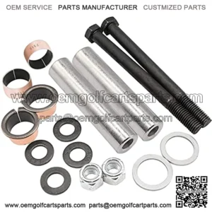 EZGO TXT/PDS Golf Cart Bushing Spindle King Pin Tube,ClCopper Sleeve Kit Replaces#70648-G01 70749G01 70745G01