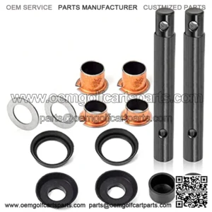 Steering Knuckle King pin & Bushing Repair Kit Compatible with Yamaha Golf Cart G2 G8 G9 G11 G14 G16 G19 G20 1985-2001