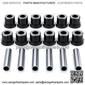 Rear Leaf Spring Bushing Set fit for Golf Cart Club Car DS (1992-up) EZGO TXT & Medalist (1994-up) Replacement Part 70289-G02 70291-G01 1012303 1015583