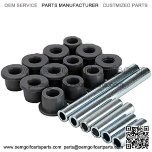 Front Spring & A Arm Bushing Kit for Club Car Precedent 2004-up Electric and Gas Golf Cart, OEM# 102956201 102287401 102288101 102956201 102287601 102287701