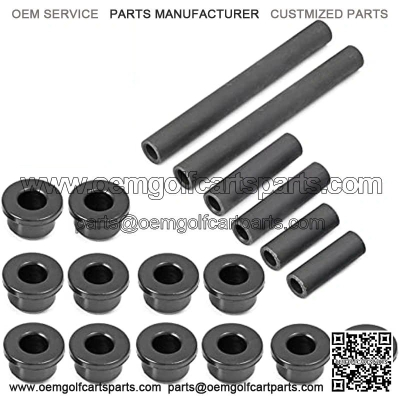 Front End Control Arm Bushing Sleeve Repair Kit for Golf Cart Club Car Precedent 2004-UP 1029562-01 1022874011