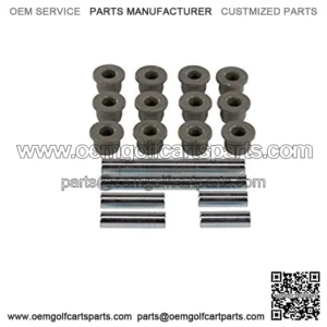 Club Car Front Lower End & Control Arm Bushing Sleeve Kit for Precedent Golf Car 2004-Up Gas & Electric Models