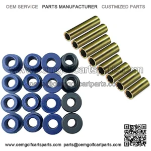 Golf Cart Front or Rear Leaf Spring & Front Upper A Arm Suspension,Bushing and Sleeve Kit fit Club Car DS Models Gas & Electric 1981 + UP??Club Car DS 1994-UP