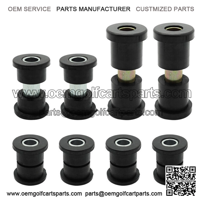 Fit Club Car DS Bushing Kits for Front Leaf Spring & Upper A Arm Suspension