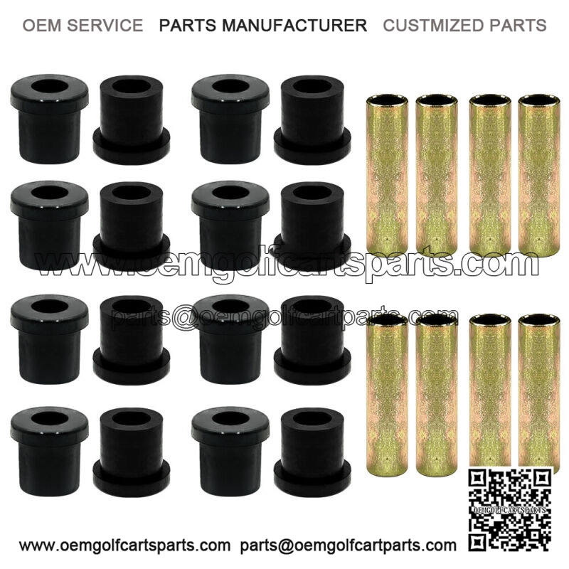 Club Car DS Bushing Kits for Front Leaf & Rear Leaf Spring 1981-Up 1015583