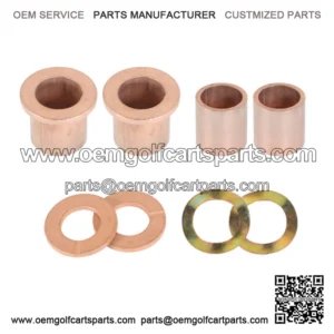 For Club Car DS Golf Cart King Pin / Spindle Bronze Bushing kit 1998-up models