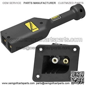 Golf Cart 36V PowerWise Charger Receptacle and W/Handle Plug for EZGO Medalist TXT 1996 Up OEM 73345-G01&73063-G01