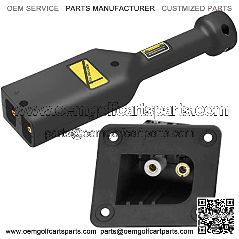 Golf Cart 36V PowerWise Charger Receptacle and W/Handle Plug for EZGO Medalist TXT 1996 Up OEM 73345-G01&73063-G01