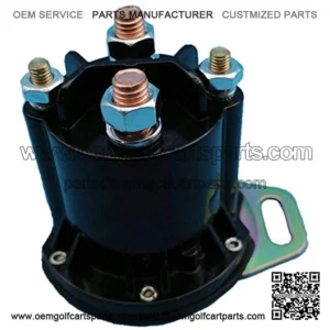 Starter Solenoid Relay Switch for Hydraulic Rv Grid Heater Lawn and Garden Applications 12V Copper Contact Plastic Case Max 150A-200A 4 Terminals New Z427