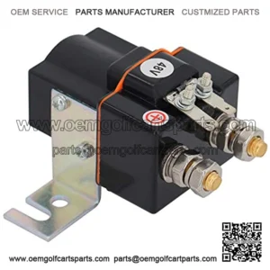 48V 4 Terminal Solenoid Coil Compatible with Club Car 95-Up DS and 04-Up Precedent Golf Carts 101908701 102774701