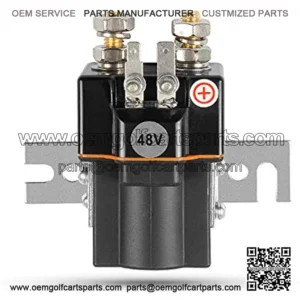 4 Terminal 48V Solenoid Coil Compatible with Club Car 1995-UP DS and 2004-2008 Precedent Golf Carts