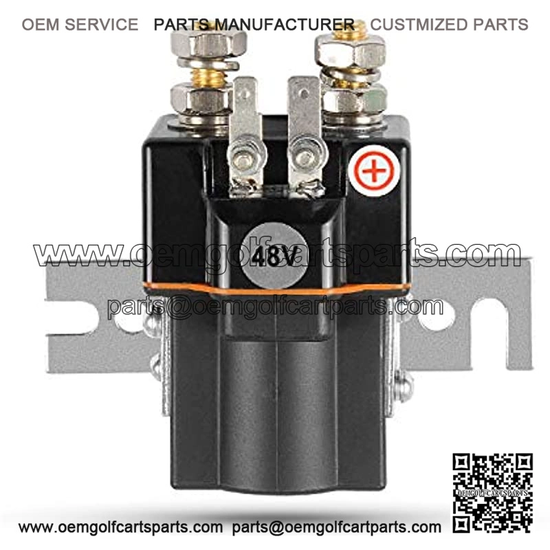 4 Terminal 48V Solenoid Coil Compatible with Club Car 1995-UP DS and 2004-2008 Precedent Golf Carts
