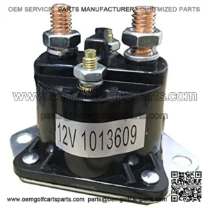 12V Gas Golf Cart Solenoid for Club Car 1984 - Newer DS Precedent Replaces