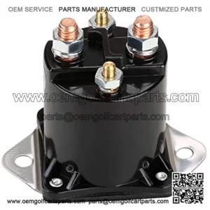 36 Volt Solenoid Relay Fit for Club Car DS 1976-1998 Electric # 8016, Electric Golf Cart Solenoid 4 Terminal