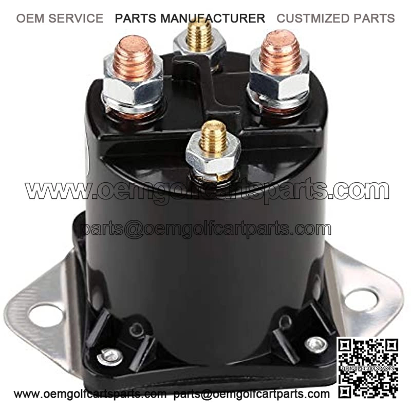 36 Volt Solenoid Relay Fit for Club Car DS 1976-1998 Electric # 8016, Electric Golf Cart Solenoid 4 Terminal