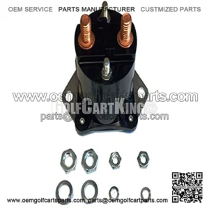 Club Car 12 Volt 4 Terminal Solenoid (84-Up) Ds/04-Up Precedent Gas Golf Carts