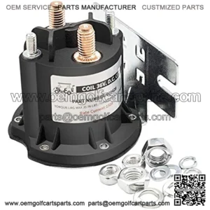 36V 4 Terminal Solenoid Fits EZGO RXV Electric Danaher Controller 606971 609428 7678
