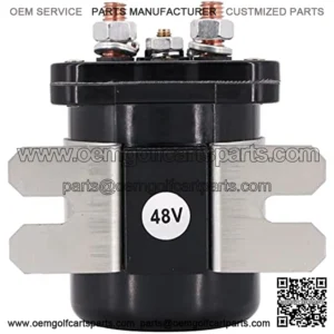 Heavy Duty Solenoid 48V JR1-H1950-00 73231-G01 Compatible with Club Car E-Z-GO Yamaha Electric G19 Power Drive 4 Terminal #586 Series