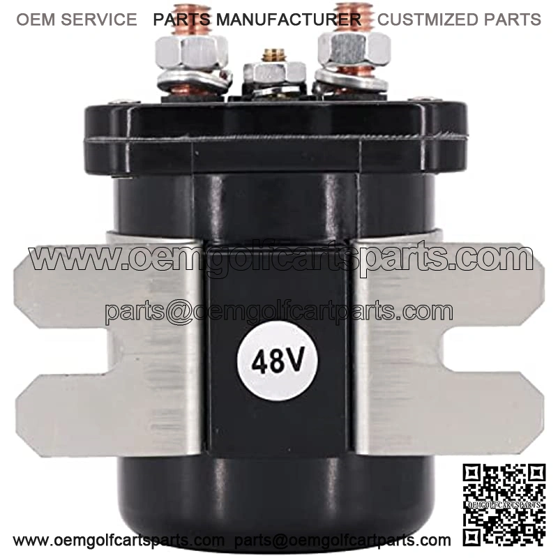 Heavy Duty Solenoid 48V JR1-H1950-00 73231-G01 Compatible with Club Car E-Z-GO Yamaha Electric G19 Power Drive 4 Terminal #586 Series